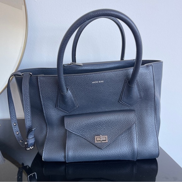 Anine Bing Madison bag navy - Picture 1 of 11
